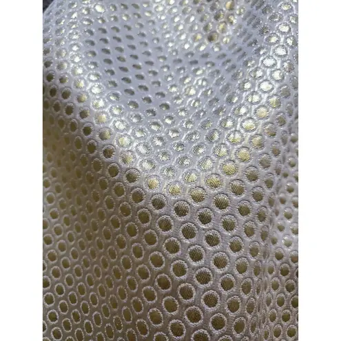 Weddington Way Dress Women Size 4 Strapless Midi A Line Cocktail Party Gold