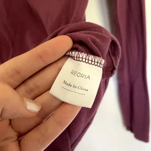 Reoria maroon purple v