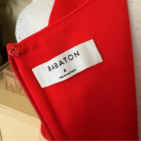 Babaton ARITZIA Miguel Dress in Scarlet Flame Red Size 6