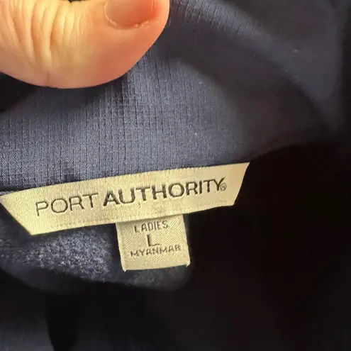 Port Authority Paramount Ladies L Navy Blue Soft Shell Jacket Zip Up L