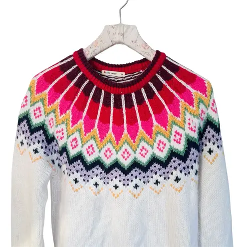Marine layer wool alpaca cotton blend L&F Fairisle Sweater EUC