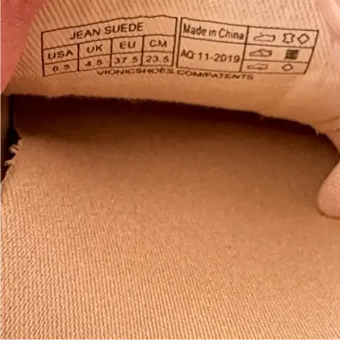 Vionic EUC Leather Jean Slip-On
Sneakers Rose Size 6.5