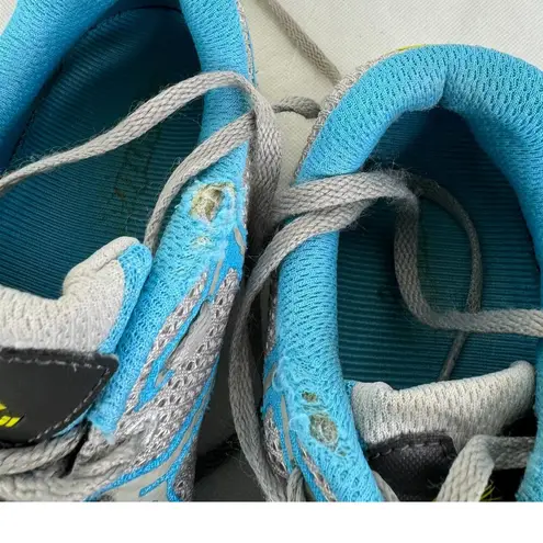 Montrail Women's Trans Alps F.K.T. Grey Blue Hiking Shoes GL2226