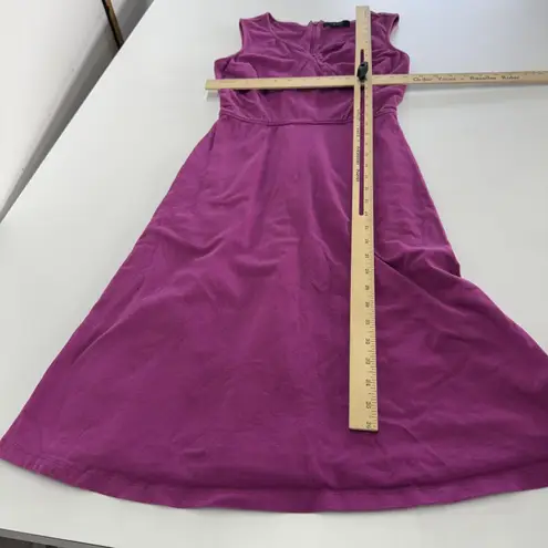 Eshakti Dress Womens 4 Sleeveless Fit Flare Knee Length Pockets Casual Workwear