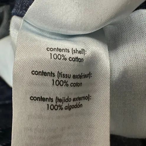 We Wore What Sz Medium Dark Wash Indigo Denim Elastic Waist Pull On Jogger Jeans