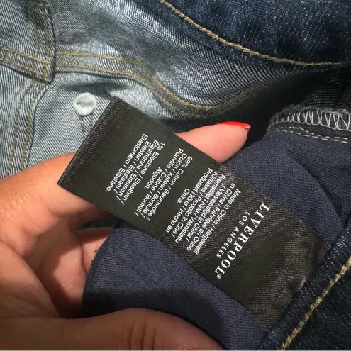 Liverpool Jeans Company Stitch Fix Liverpool Kennedy Crop Straight Two ToneFray Ridgeley Size 4/27