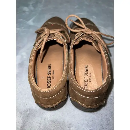 Josef Seibel Fergey Women’s Chestnut Comfort Lace Up Oxford 36 Brown Size 6