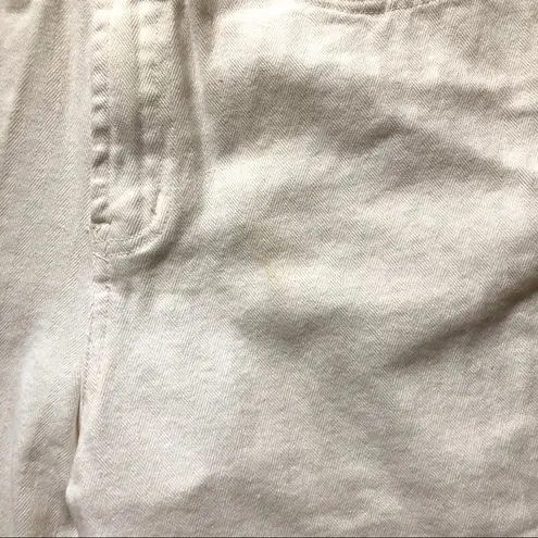 B.U.M white jeans shorts, vintage Size undefined