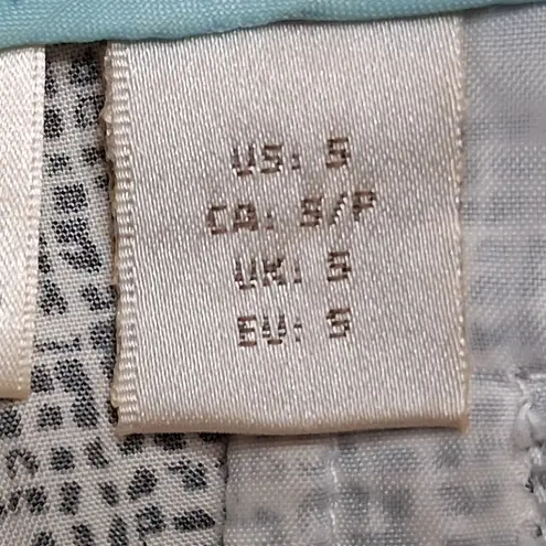 Kenar Black and White Ankle Cropped Pants