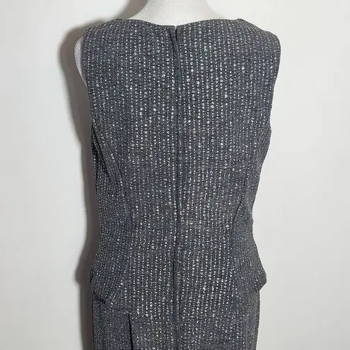 Scott McClintock Gray and Silver Formal Dress Size 10 Wedding Guest Dress