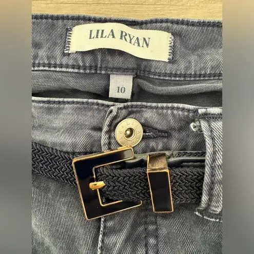 Lila Ryan Ida Cargo Skinny Jeans Zip Pocket Zip Ankle 90s Y2K Utility 10