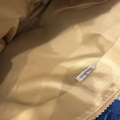 Neiman Marcus Gold Tote with Circular Design