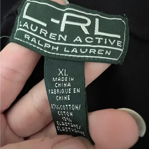 Ralph Lauren  Active LRL Wide Leg Pull-on Stretch Pants Womens Sz XL Crop Yoga