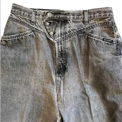Rocky Mountain *HOST PICK* VTG Rockies 90’s Mom Hi Rise Gray Wash Jeans
