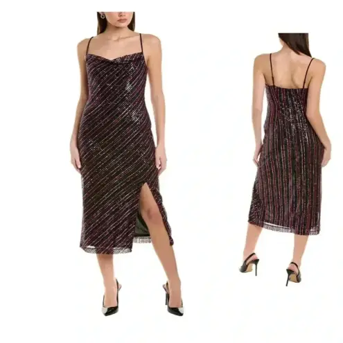 Laundry by Shelli Segal 🆕  COLORFUL SEQUIN SLIP DRESS 10🆕