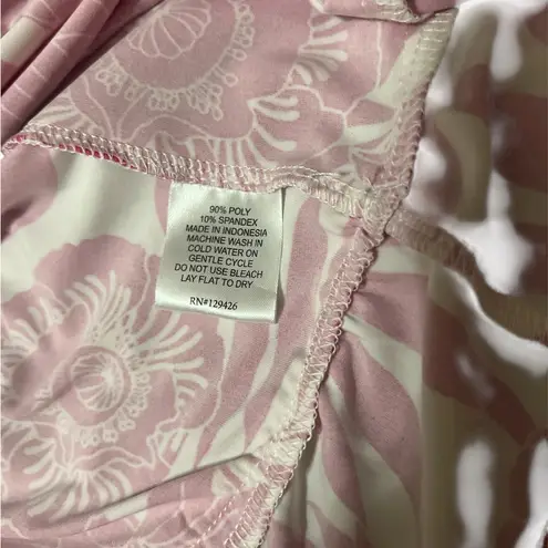 Boutique Pink and White Tiered Bubble Mini Skirt Resort Wear