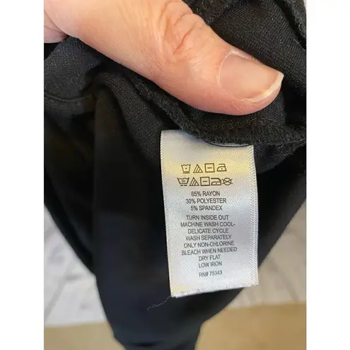 Willi Smith black dress size 10