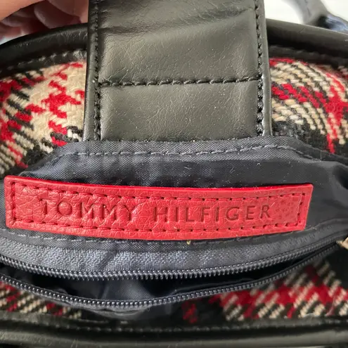 Tommy Hilfiger Mini Wool Plaid Monogram  Purse- Vintage