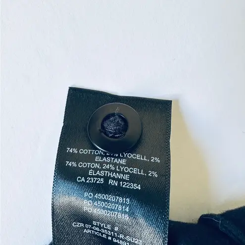 Wilfred Aritzia Free Sz 4 Cargo Pants Women’s Black Noir Wide Leg High Rise