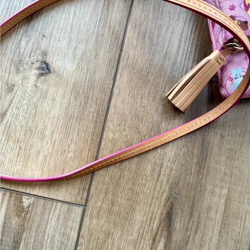 Dooney & Bourke  Disney Dogs Pink Crossbody Bag |Card Organizer | Like New