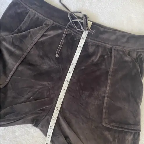 House of Harlow 1960 x Nicole Richie Gray Velour Jogger Pants Size M