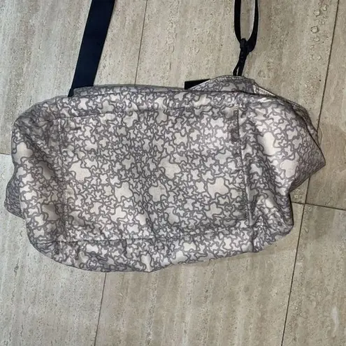 Tous  KM Sport Mommy Bag beige Gray‎ Bear Adjustable Shoulder Strap