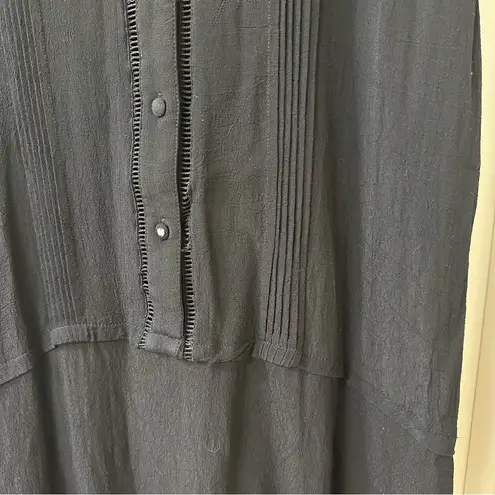 Bishop and Young Black Sleeveless Tunic Dress, Size L