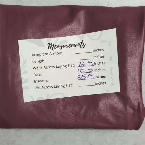 CARBON38 Mauve High Waisted Shiny Sleek Liquid Leggings S Pink