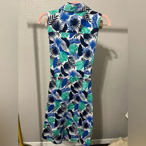 UNTUCKit Kenzie collared button tie dress Blue Size 6