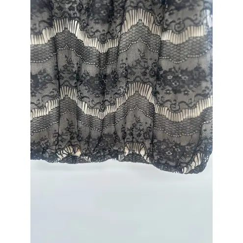 Wrapper Vintage Y2K Halter Top Black Lace Whimsigoth Dark Fairy Grunge Small