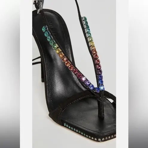 Schutz rainbow sandal heels