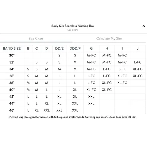 Bravadol Designs New Body Silk Seamless Nursing Bra Buterscotch Size Small