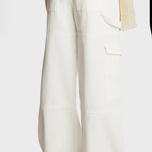 Edikted Women's White Cargo Pants