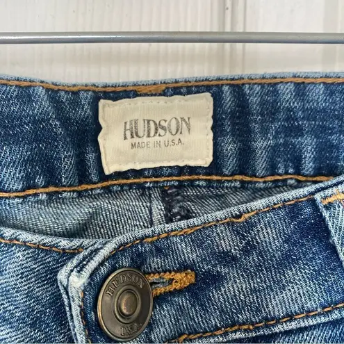 Hudson Jeans HUDSON Low Rise Straight Jeans Flap Pockets Size 27