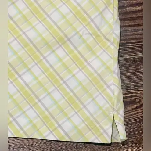 IZOD XFG Xtreme Function Golf Skort - Green Plaid Size 6