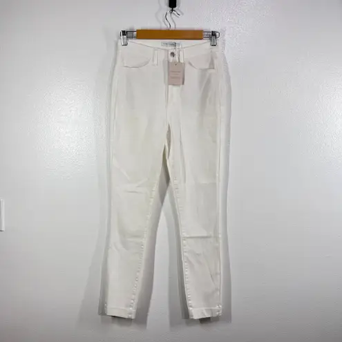 Peter Millar White Skinny Pants Women's 4 Stretch Cotton Modal Blend Classic Fit