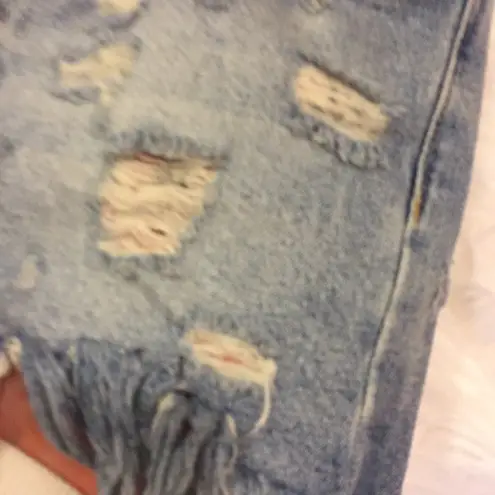 ZARA  mom fit denim shorts. Size 0