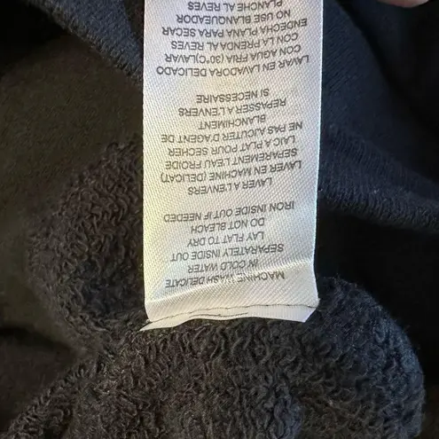 n:philanthropy Coco Distressed Sweat Shorts in Vintage Black size XS NWT