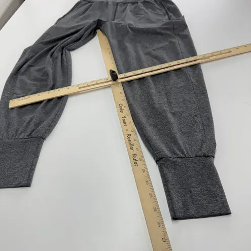 Aerie  Pants Womens Small Black Grey‎ Heathered High Rise Joggers Lounge Yoga