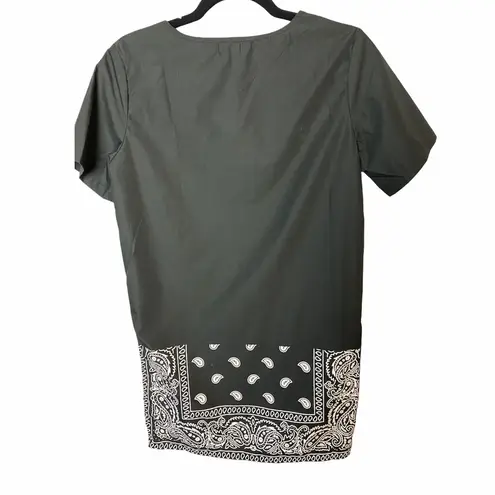 Rehab bandana print t shirt dress tunic
