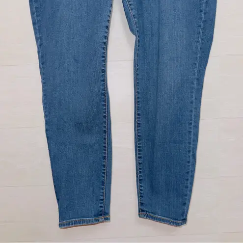 Ava & Viv Women's Plus Size 16W High Rise Medium Wash Stretch Skinny Jeans