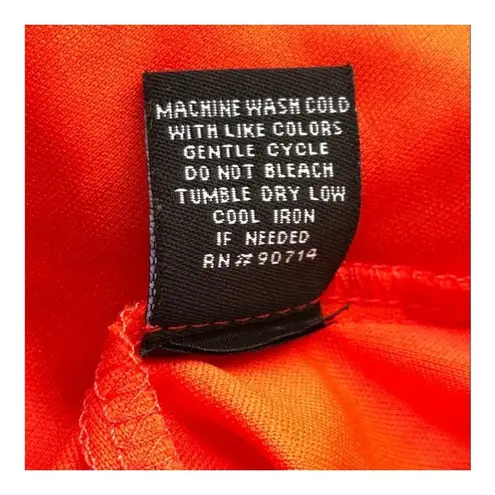 MSK Blouson Red Floral Belted Maxi Dress Size 8 Ankle Length Sleeveless