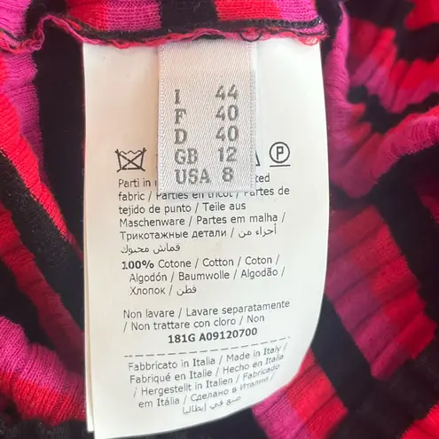 Philosophy Di Lorenzo Serafini Ruffle Sleeve Striped Sweater