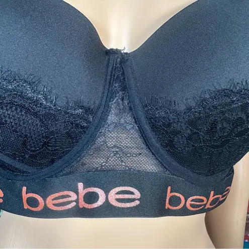 Bebe  Black Studded Bra 36DD