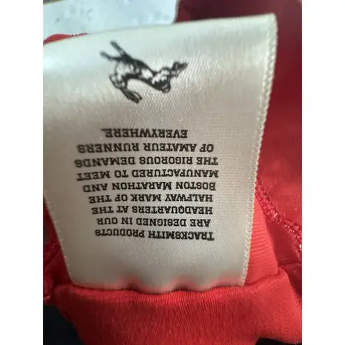 Tracksmith Run Bra ports Racerback Bra Athleisure Gym Workout Red (Fits XS)