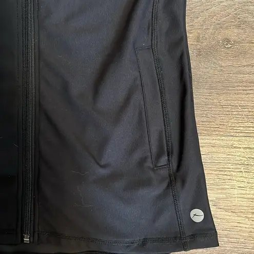 X by Gottex Zip Up Women’s Black Athletic Jacket with a Hood Small