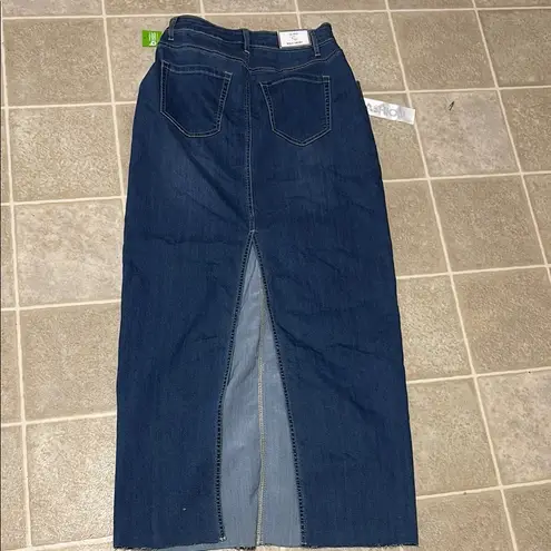 Tinseltown Blue Maxi Skirt