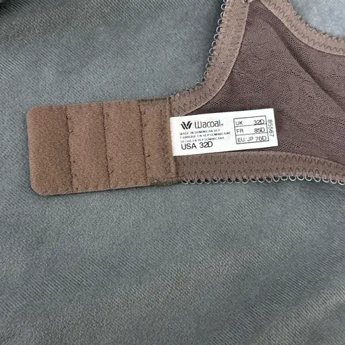 Wacoal Awareness Full Figure Seamless Underwire Bra 32D 85567 Taupe Brown New