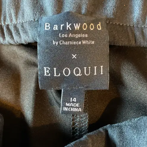 Eloquii BARKWOOD x Faux Suede Leggings With Stirrups Collegiate Blue Size 14 NWT