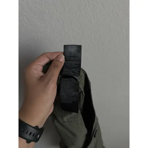 Ulla Popken Damen Crop Pants Women's 20 Olive High Rise Stretch Casual Outdoors Green Size undefined